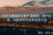 每日大赛官网全新界面体验：用户反馈、功能优化与未来改进计划