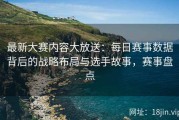 最新大赛内容大放送：每日赛事数据背后的战略布局与选手故事，赛事盘点