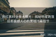 网红黑料全景大曝光：揭秘明星跌落后那震撼人心的黑暗内幕细节