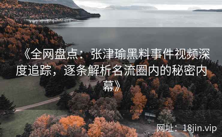 《全网盘点：张津瑜黑料事件视频深度追踪，逐条解析名流圈内的秘密内幕》